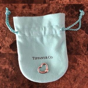 Tiffany & Co. Elsa Peretti Open Heart Pendant 16MM
